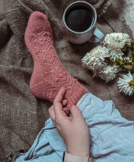 Носки Fern (vata_knit)