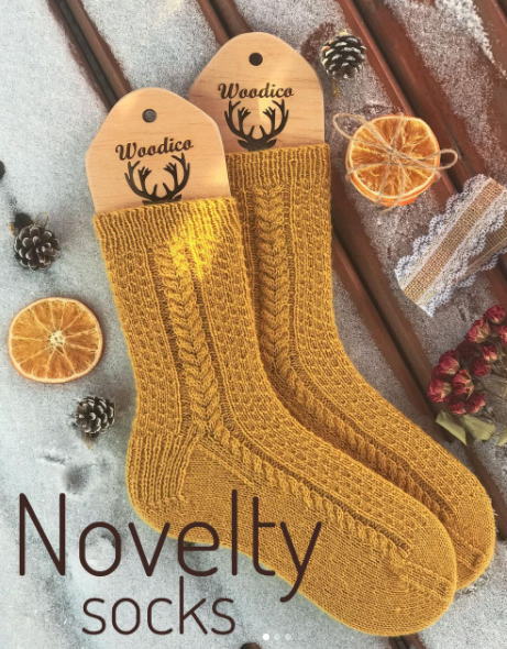 Носки Novelty (liudmylababintseva)