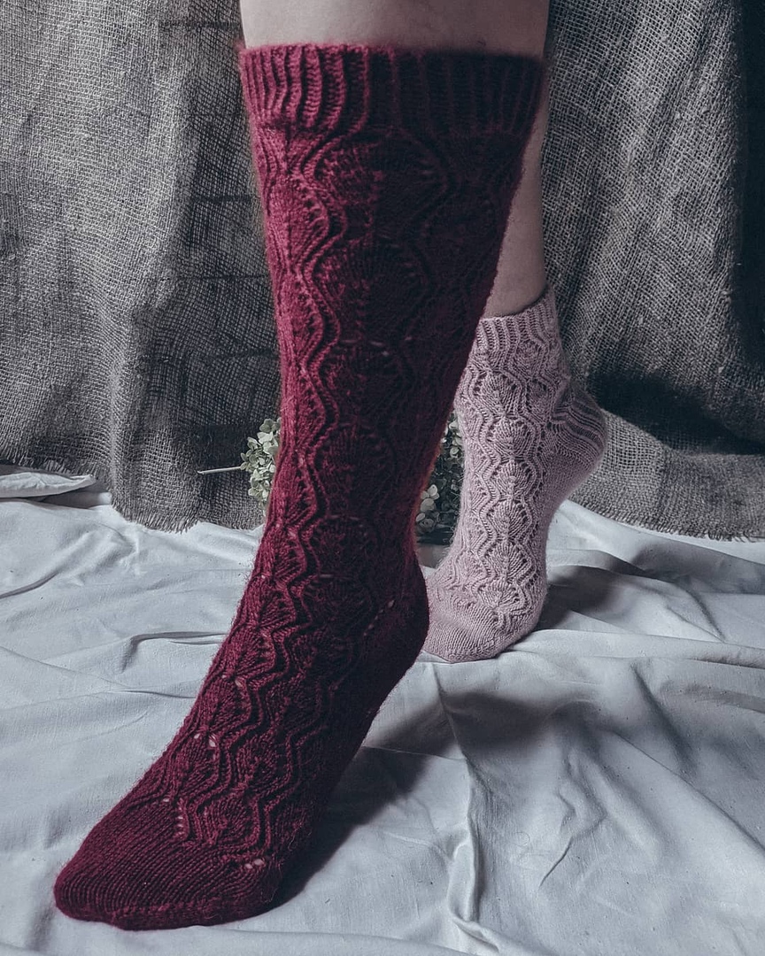 Носки Verbena (vata_knit)