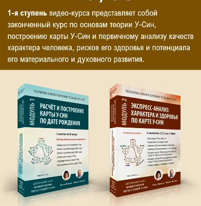 Нумерология пяти стихий у-син. 1 и 2 модули. 2020 (Юлия Илмари, Михаил Нечаев)