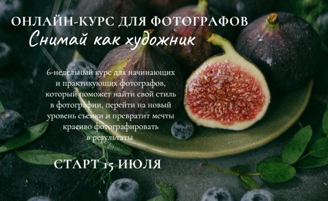 Онлайн-курс для фотографов «Снимай как художник». Тариф Художник (Анастасия Зубкова)