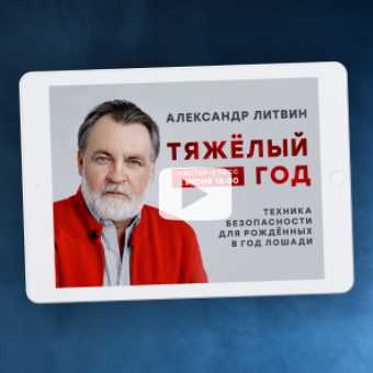 Онлайн-сессия "Тяжёлый год.Техника безопасности для рождённых в год Лошади" (Александр Литвин)
