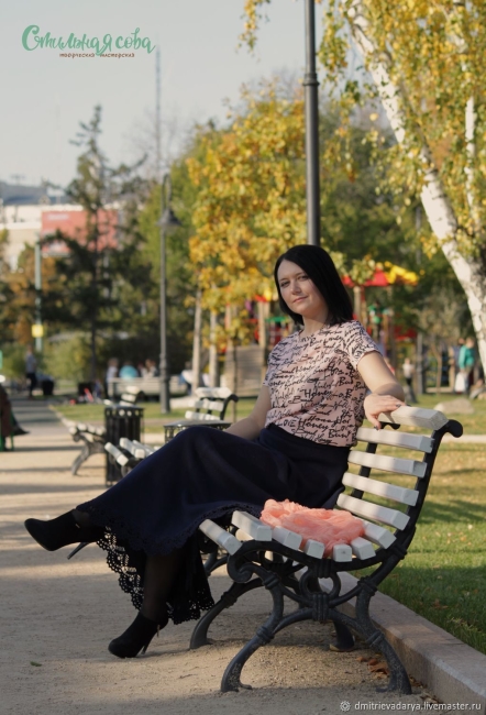 Описание: юбка Кружевная проказница [Творческая мастерская Стильная сова]