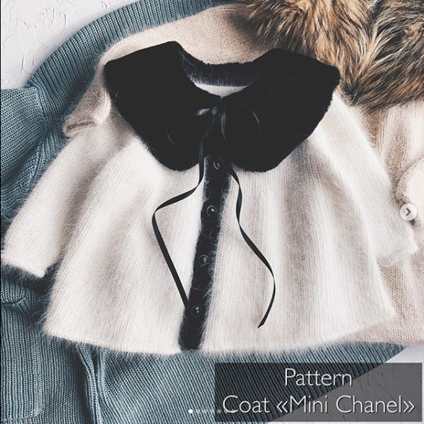 Пальтишко Mini chanel (lublu.knitwear)