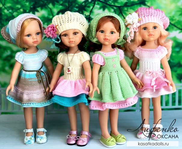 PDF Мастер-Класс "Подружки" для кукол Паола Рейна (Оксана Лифенко)