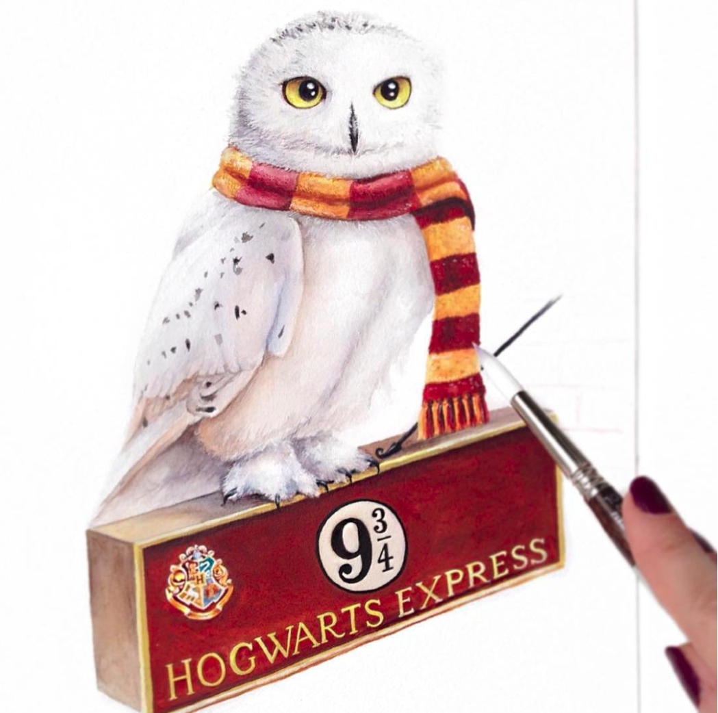 [Pixel] Акварельный марафон вселенной Гарри Поттера (Анастасия Соколова)