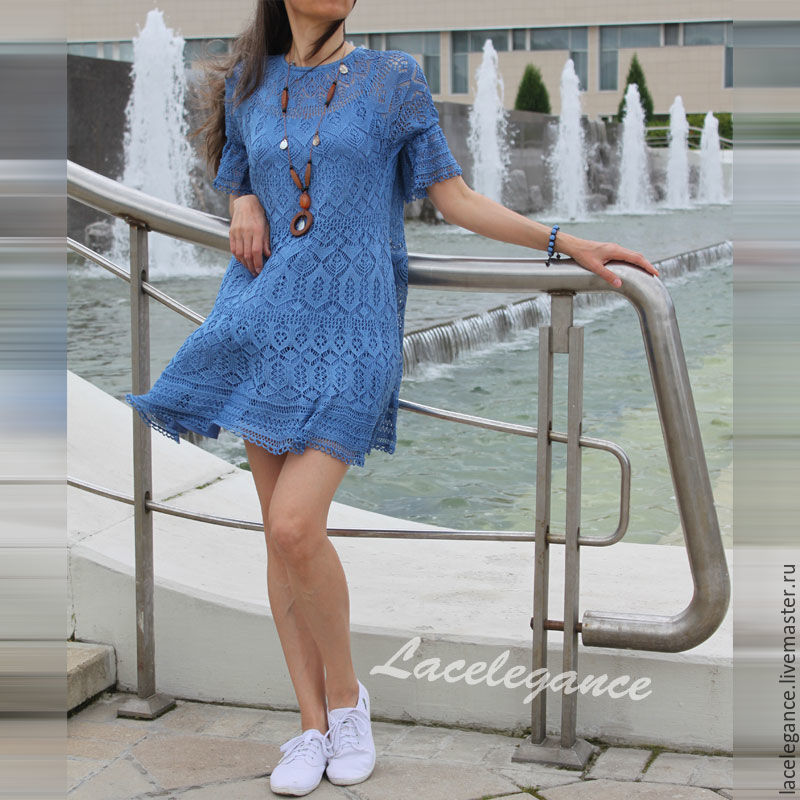 Платье Blue Karin (Lacelegance)