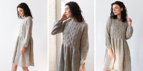 Платье с листьями Sweetfern (Pam Allen)