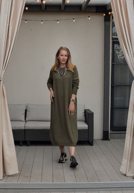 Платье свободной посадки (erizo_mili)