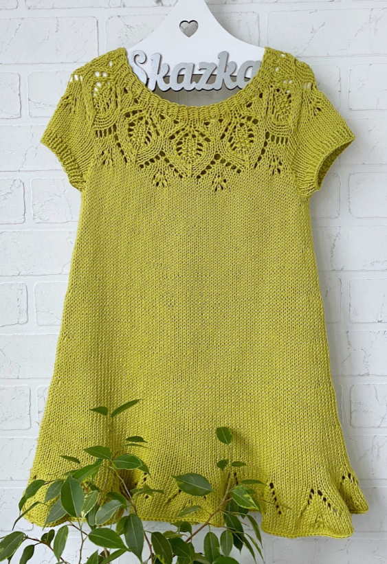 Платье / Топ Olivia mini 2021 (avgustina_knit)