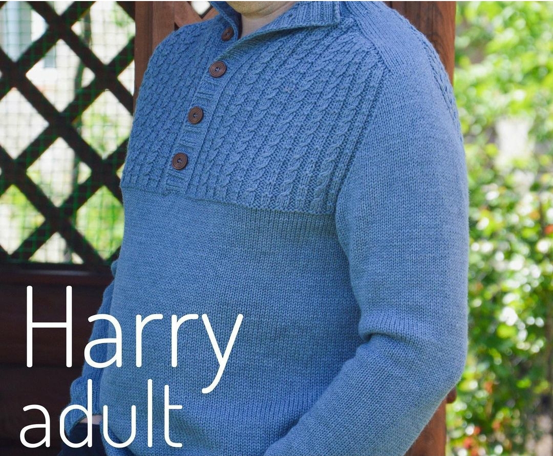 Пуловер Harry adult (liudmylababintseva)