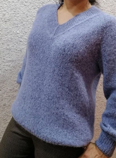 Пуловер  Офис  (kolechkoknit)