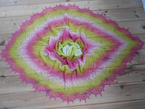 Шаль Ягодная россыпь (Анна Даниловна)