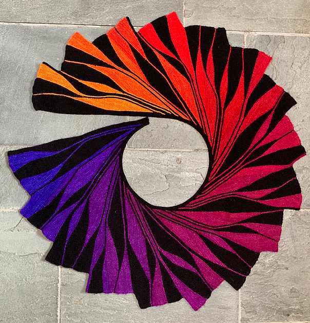 Шаль Rigoles (Мэйлин Тэн)