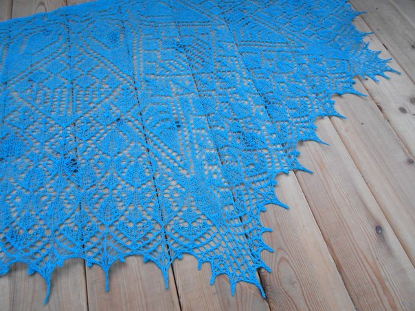 Шаль Сердце Льда (Анна Даниловна)