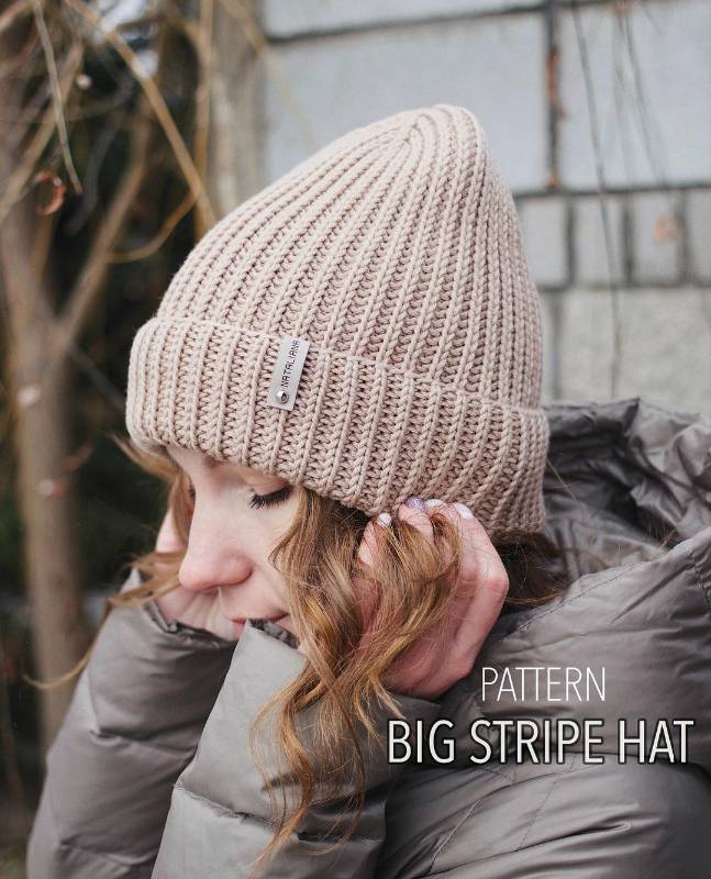 Шапка Big stripe hat (bynataliana)