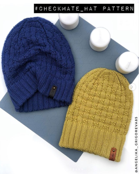 Шапка checkmate_hat (angelika_grigoreva85)