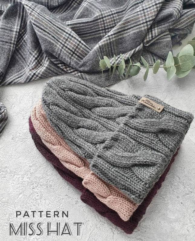 Шапка Miss (miss_knitochka)