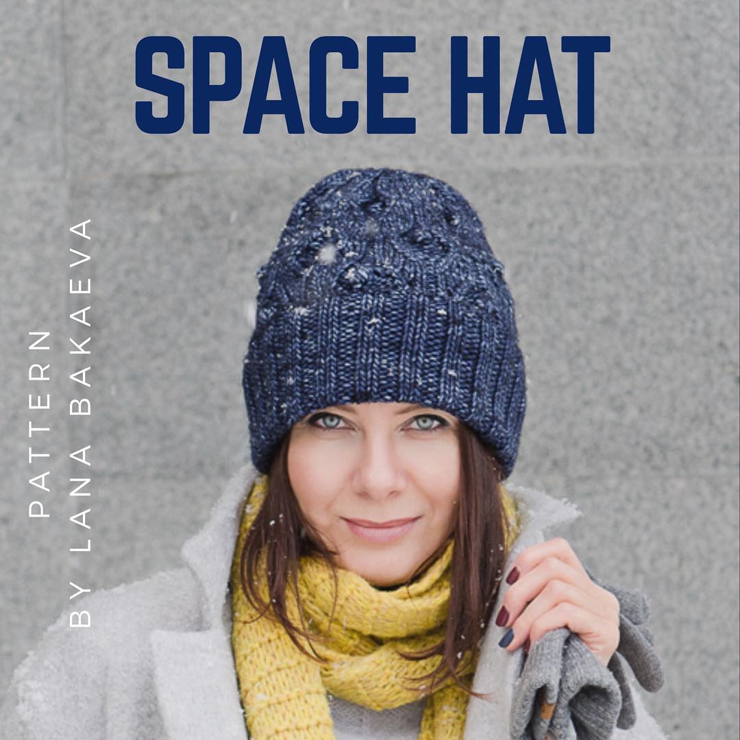 Шапка Space hat (lana_bakaeva)