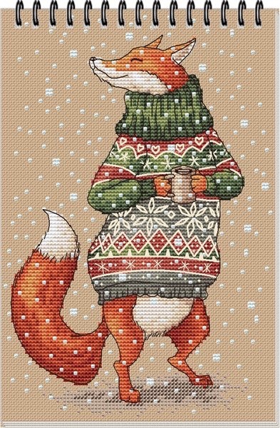 Схема для вышивки крестиком Лис (Екатерина Гафенко, Мила Вождь)
