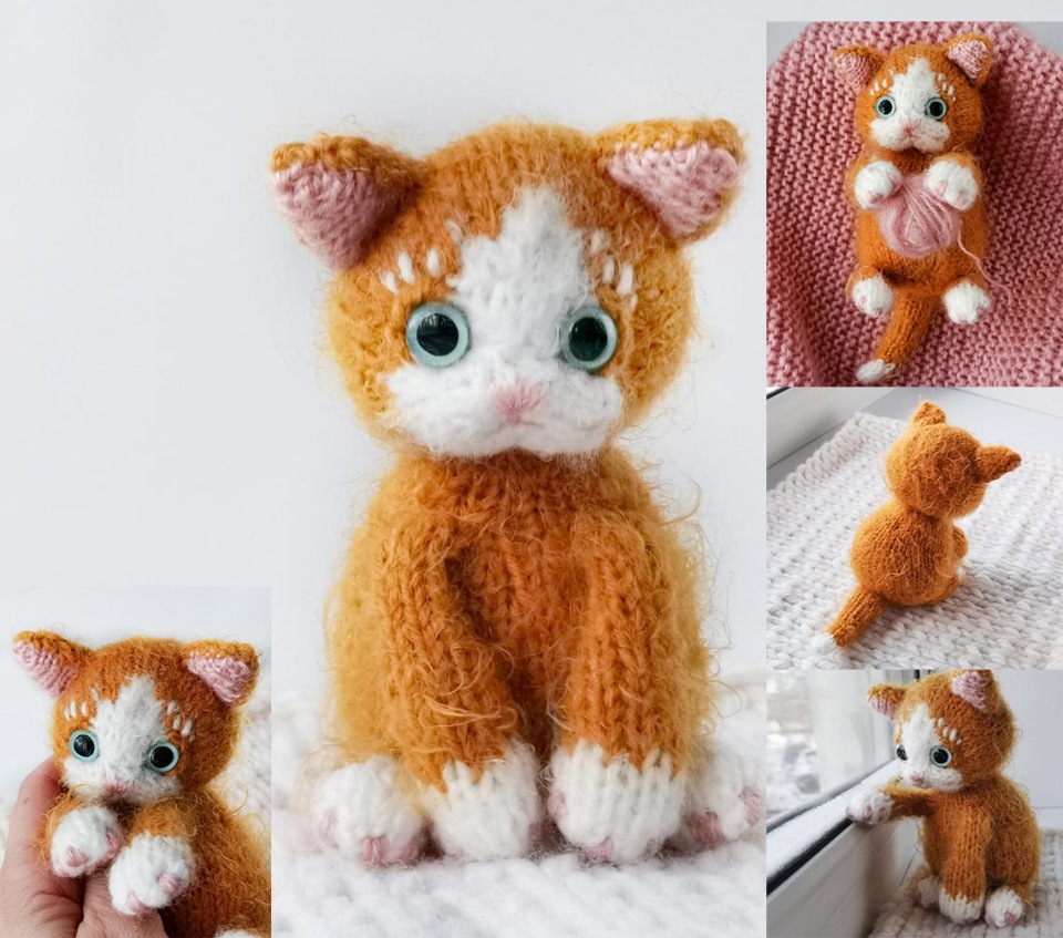 Сидячий котенок (Мария Никулина)