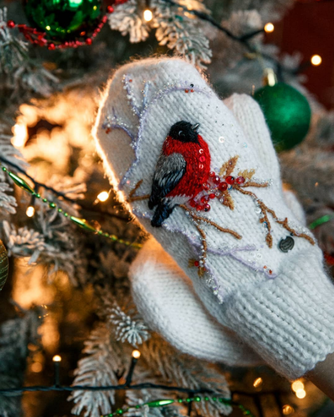 Снегири (Анастасия Ткаченко) @anastasiyatkachenko26_02