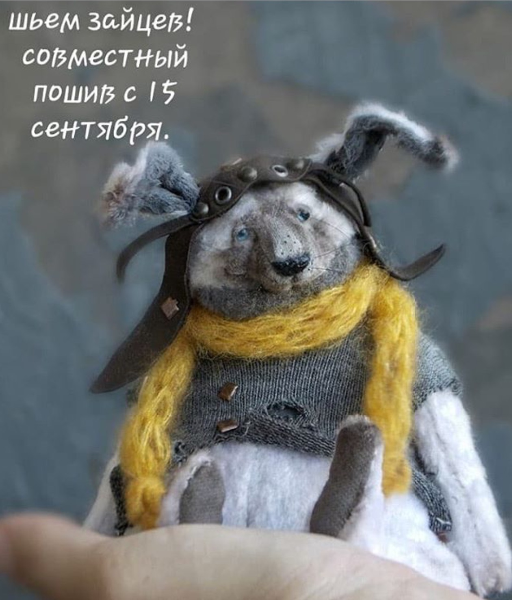 Совместный пошив "Шьём зайцев" (Анна Степанова)