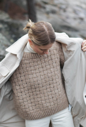 [Strikkekaffe] Свитер Korshavn