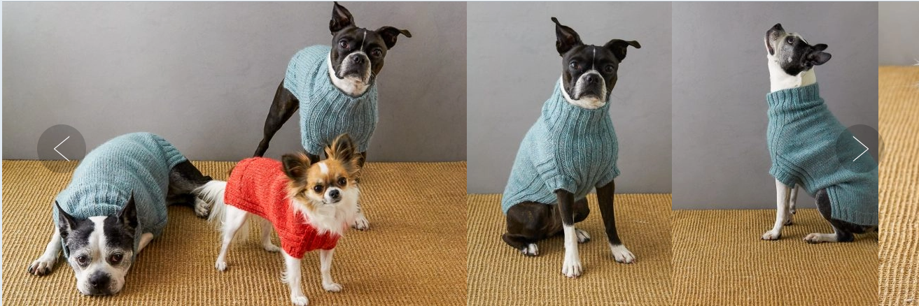 Свитер для собак Lucky Dog Swea [Ravelry Logo]