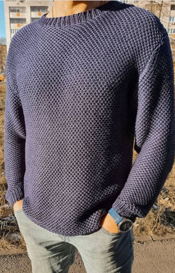 Свитер Кольчуга (tanyamishanina)