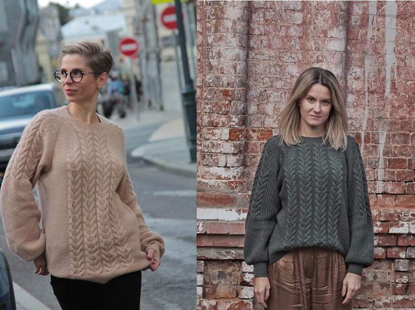 Свитер Lyra  (Людмила Ратушная)@knittilla