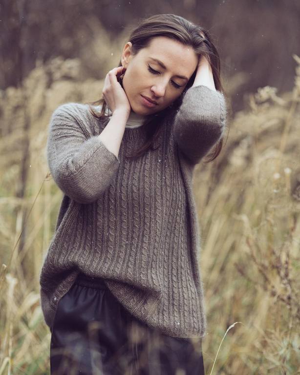 Свитер Мокка (listvennica)