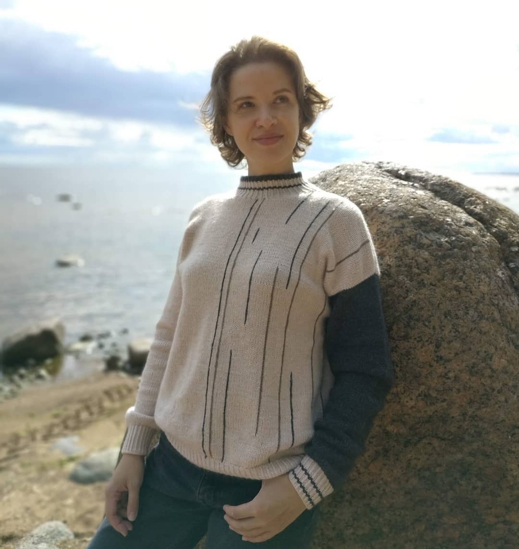 Свитер Штрих (two.needles)