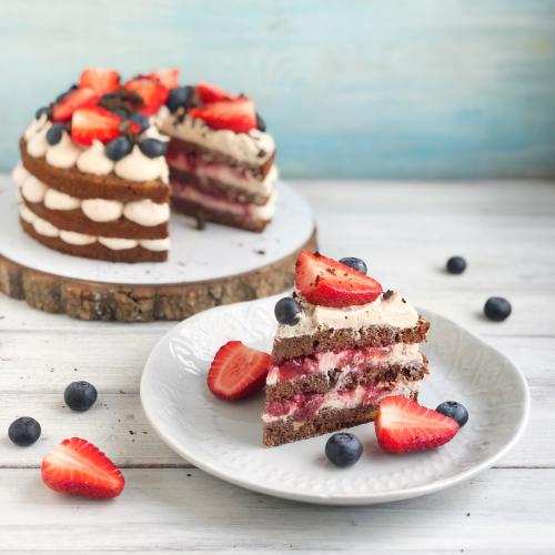 [Tasha's cake] Марафон "Мой первый ПП торт" «Банана-сплит» (Таша Коробейникова)