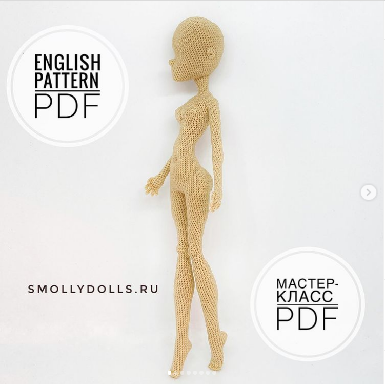 Тело куклы по мотивам Монстр Хай (smolly_dolls)