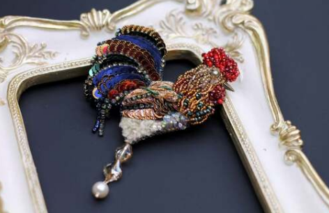 [Telpiz Jewelry] Петух (Валентина Тельпиз), фото 1 из 1.