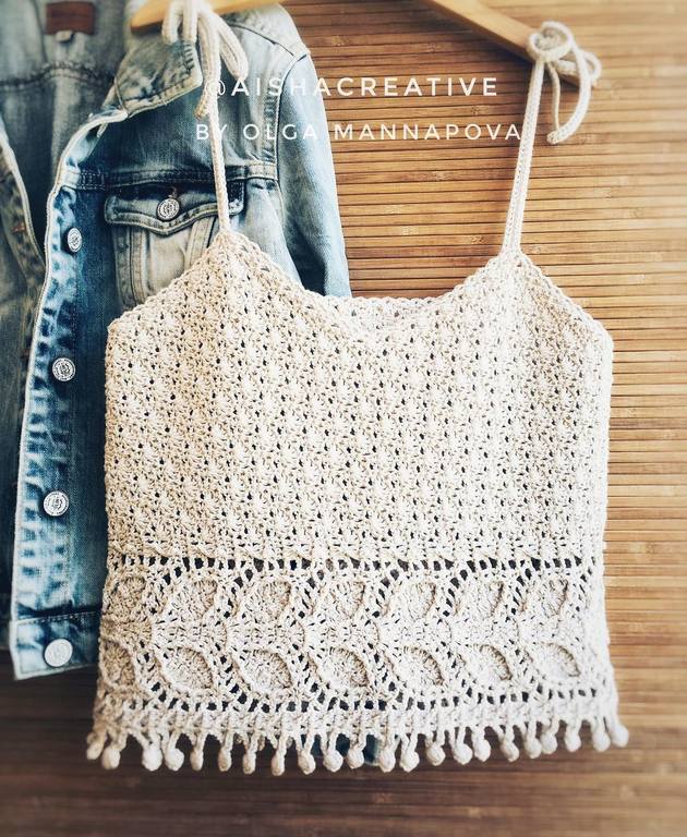 Топ Белый шоколад (aishacreative)