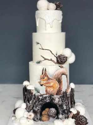 Торт "Зимняя сказка" (Лилит Аракелян)