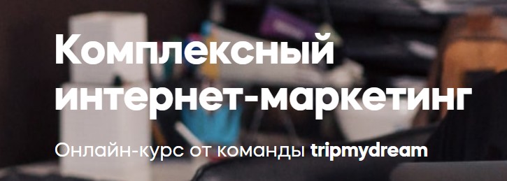 [Tripmydream] Комплексный интернет-маркетинг. Тариф Стандарт (Андрей Буренок, Владимир Курий)