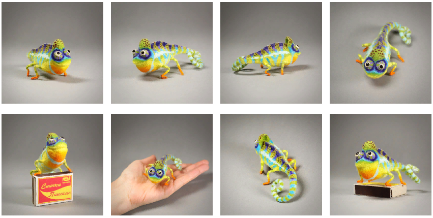 [Валяние] Видео мастер-класc Хамелеон (Ирина Егорова)