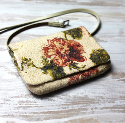 [Валяние]  Видеокурс "Поясная сумка" (Алла Халайджи (Ahalay))