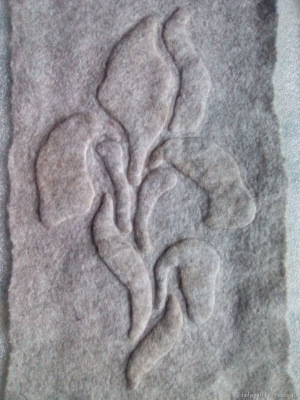 [Валяние]Видео-МК "Валяние Барельефа" ( Леди Крафт)