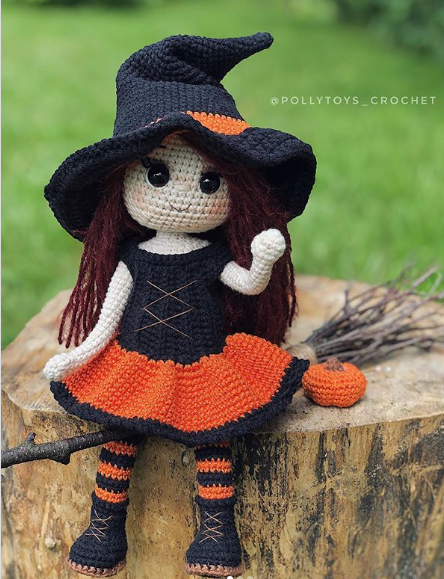 Ведьмочка (pollytoys_crochet)