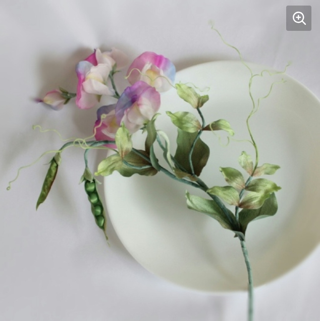 Веточка цветущего горошка (Оксана Молодёнкова)