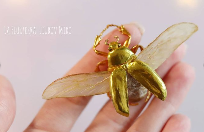 Видеоурок по зеленому жуку-бронзовке (La Florterra)