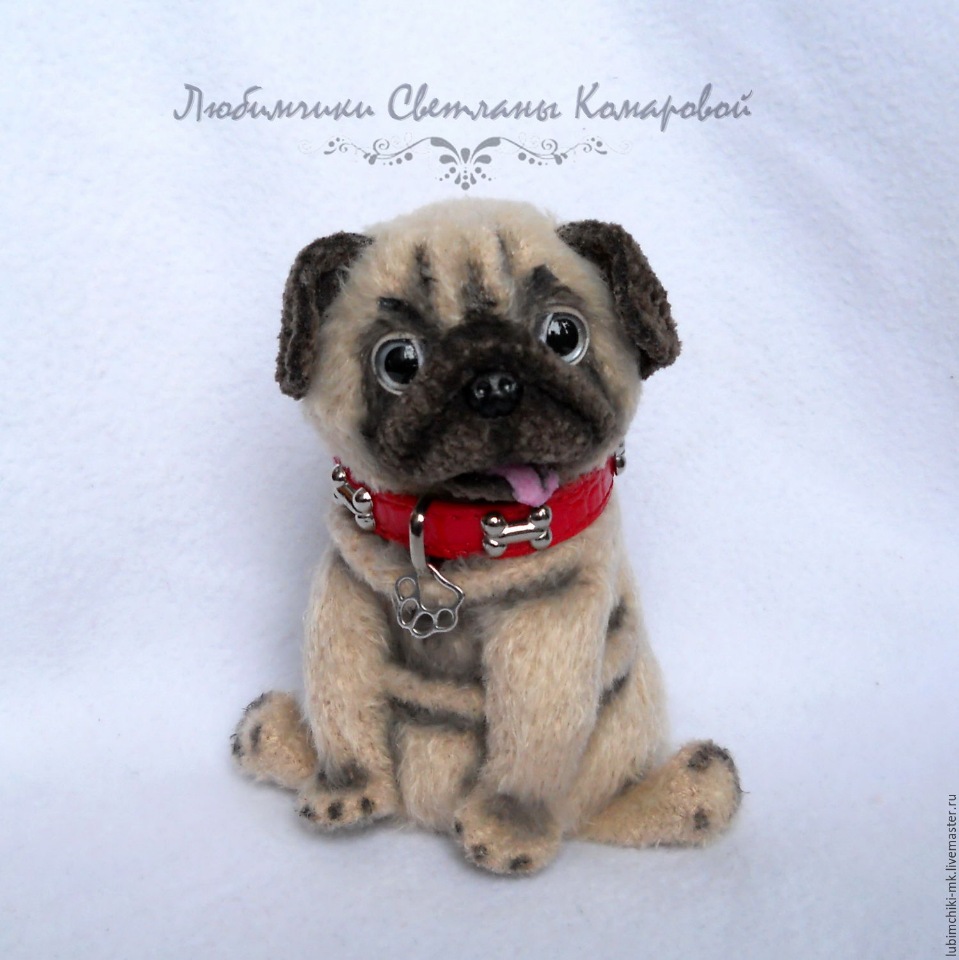 [Вязание] Мастер-класс Чапа мопс№4. Вязание (Светлана Комарова)