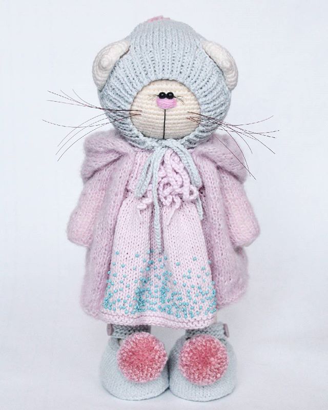 [Вязание] МК "Как я вяжу кошку" (Екатерина Исаева)