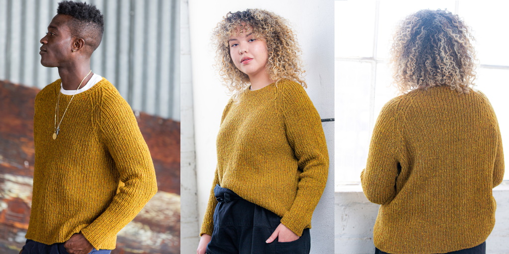 [Вяжи.ру] Пуловер резинкой Fehling (Эмили Грин, Emily Greene)