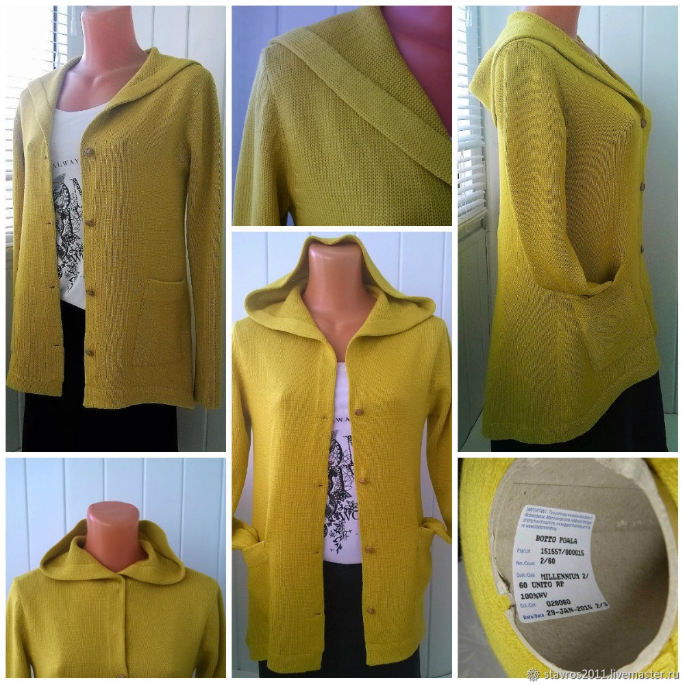 Жакет с цельновязанным капюшоном (stavros2011), фото 1 из 1.