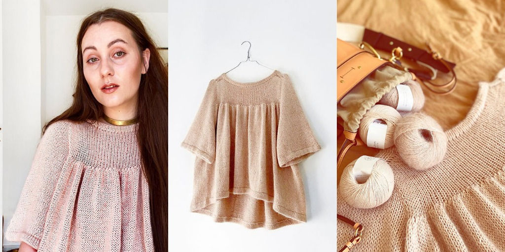 Женская блуза Augustins no19 (Anne-Sophie Velling)  @augustins.dk